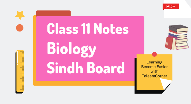 biology class 11 chapter 1 notes sindh board