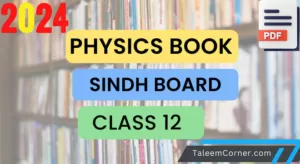 Class 12 Physics Book Sindh Board